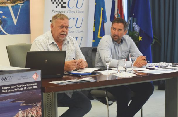 Europsko ekipno veteransko prvenstvo u šahu od 17. do 27. rujna 2019. u Malom Lošinju, Hrvatska
